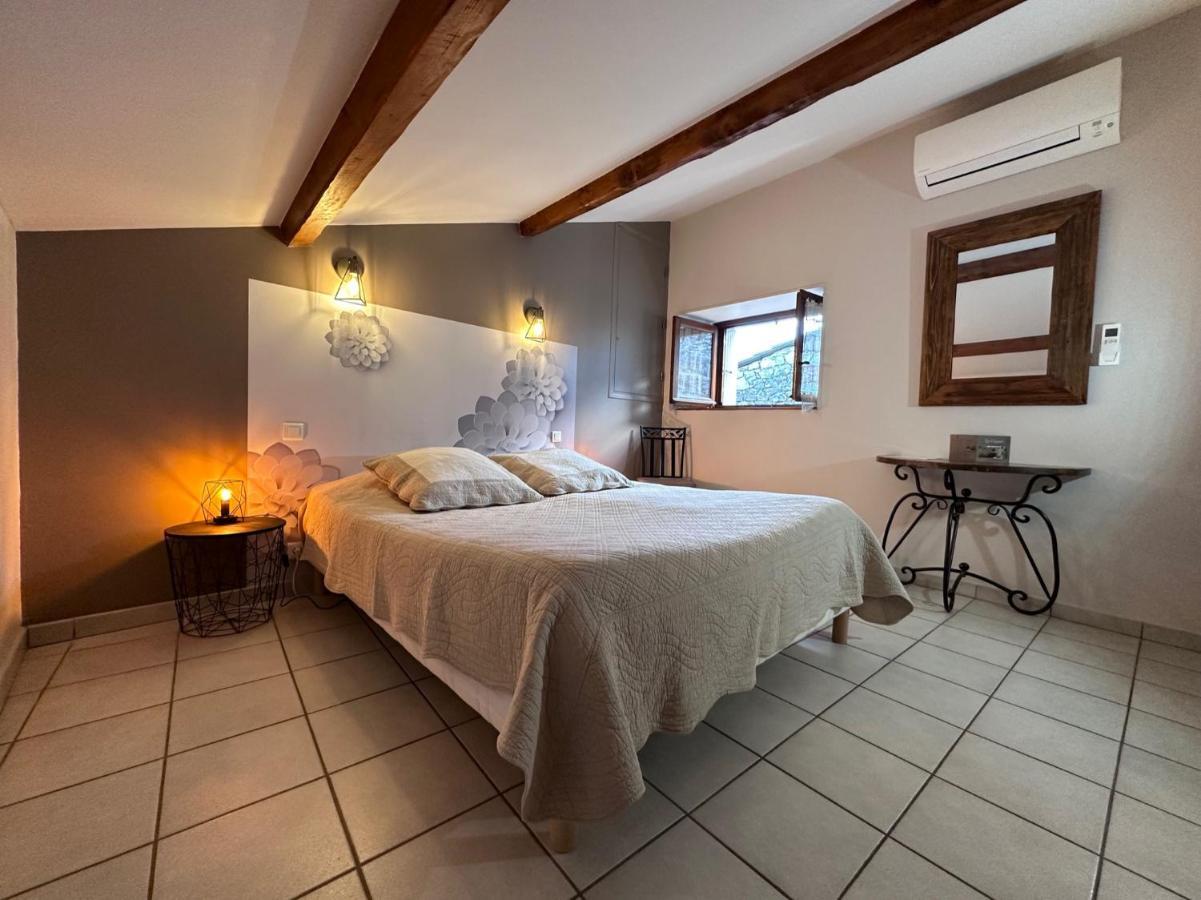 Chambres D'Hotes Les Clapas Chauzon Exteriör bild