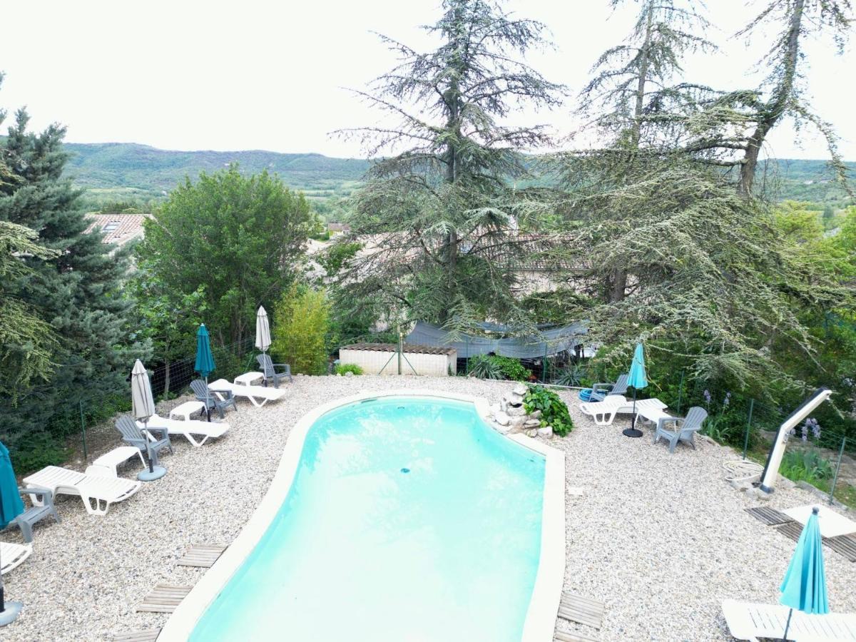 Chambres D'Hotes Les Clapas Chauzon Exteriör bild