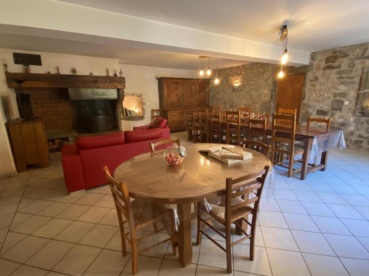 Chambres D'Hotes Les Clapas Chauzon Exteriör bild